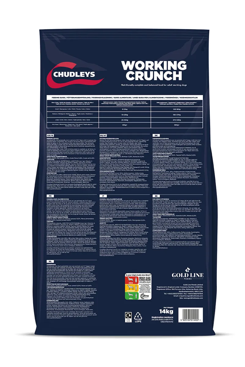 Chudleys Working Crunch 14kg-2